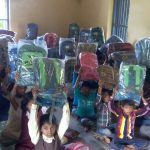 Distribution of bags etc._ in school in around Sagar – 2